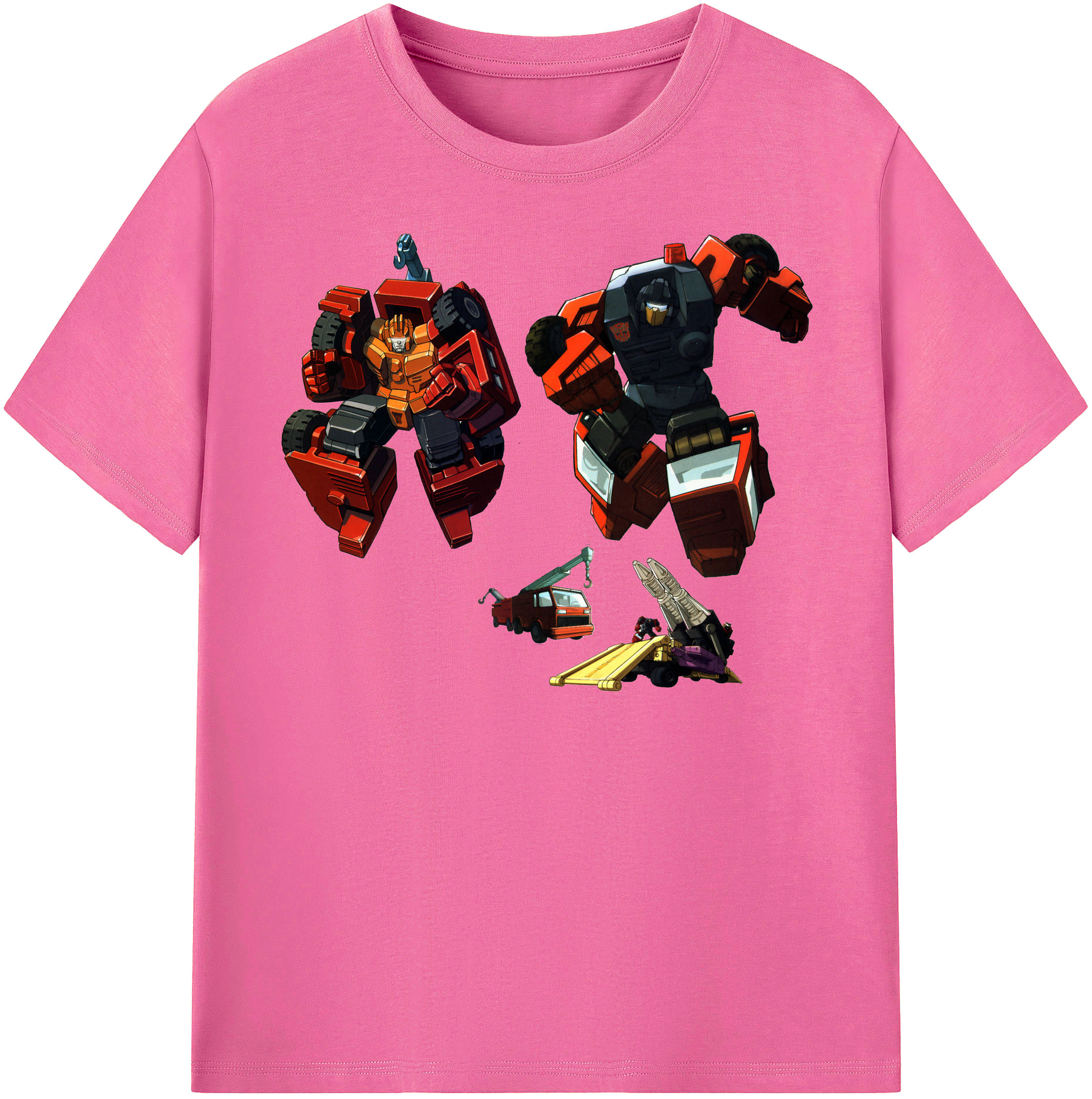 （画像用）  レディースカジュアルプリントTシャツ（綿100％）